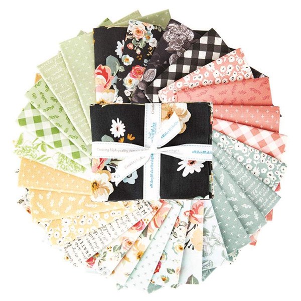 Gingham Gardens Fat Quarter Bundle | My Mind's Eye | 27 FQs