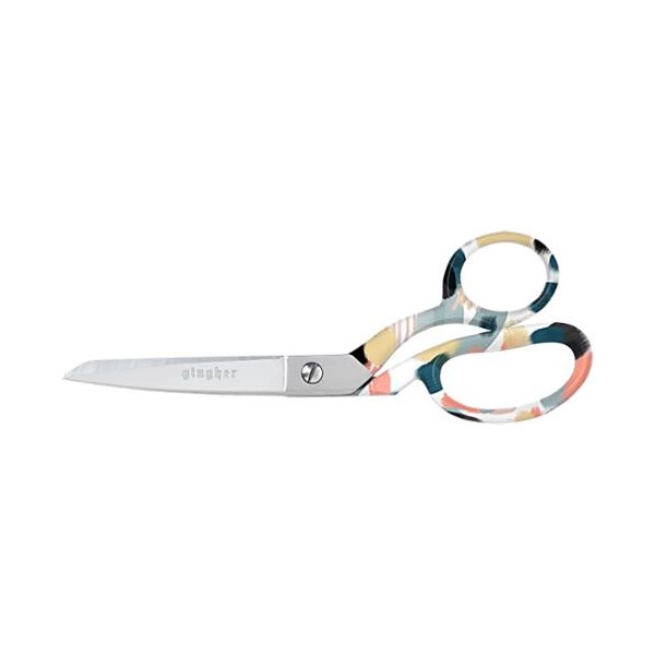 Gingher 8 Spring Action Knife Edge Dressmaker Shears--NEW