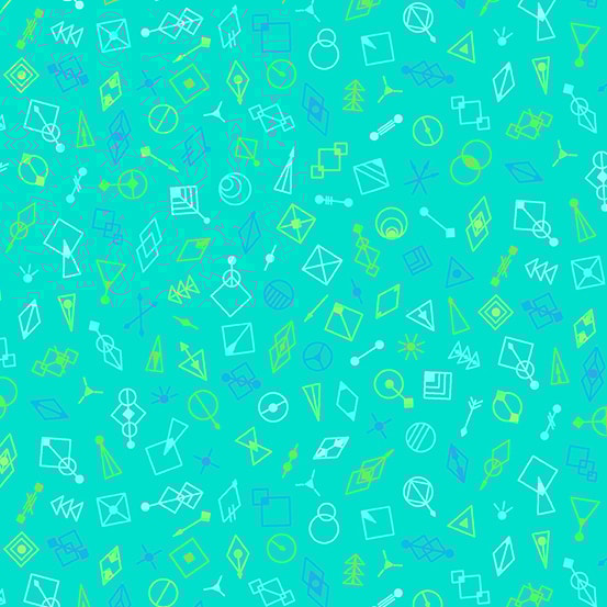 Glitter - Blue Java