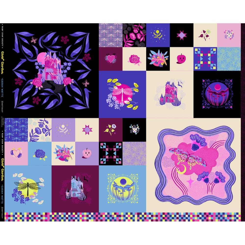 Glow Garden Fairytale Panel | 36" x 44" Panel