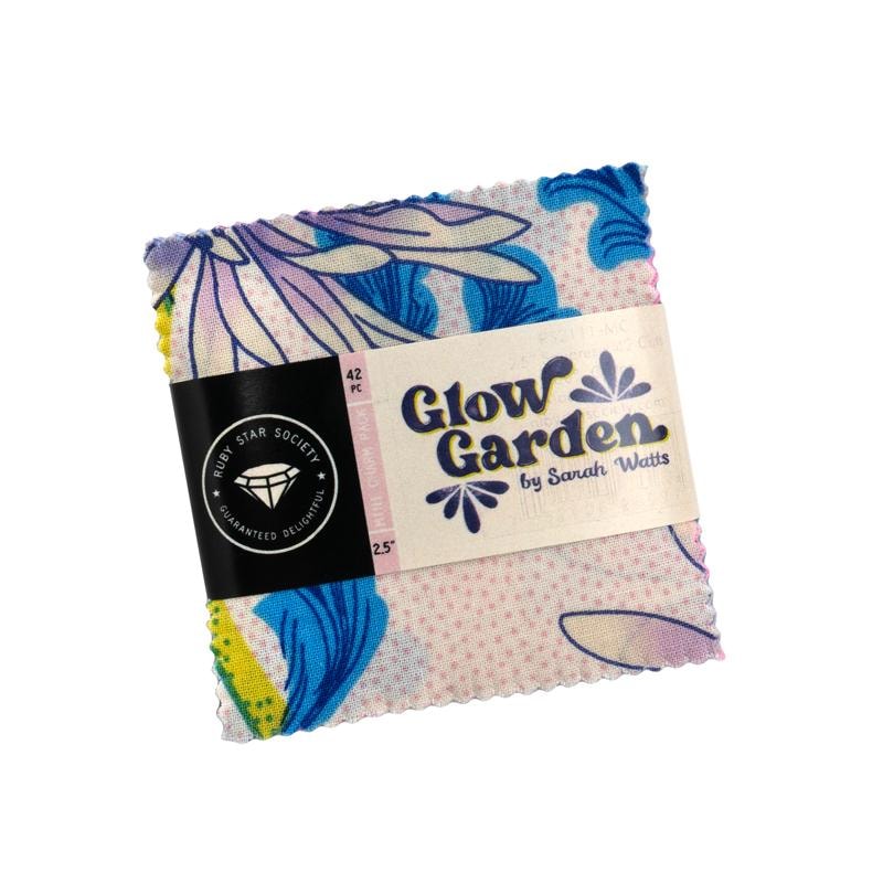 Glow Garden Mini Charm Pack | Sarah Watts | 42- 2.5" Squares