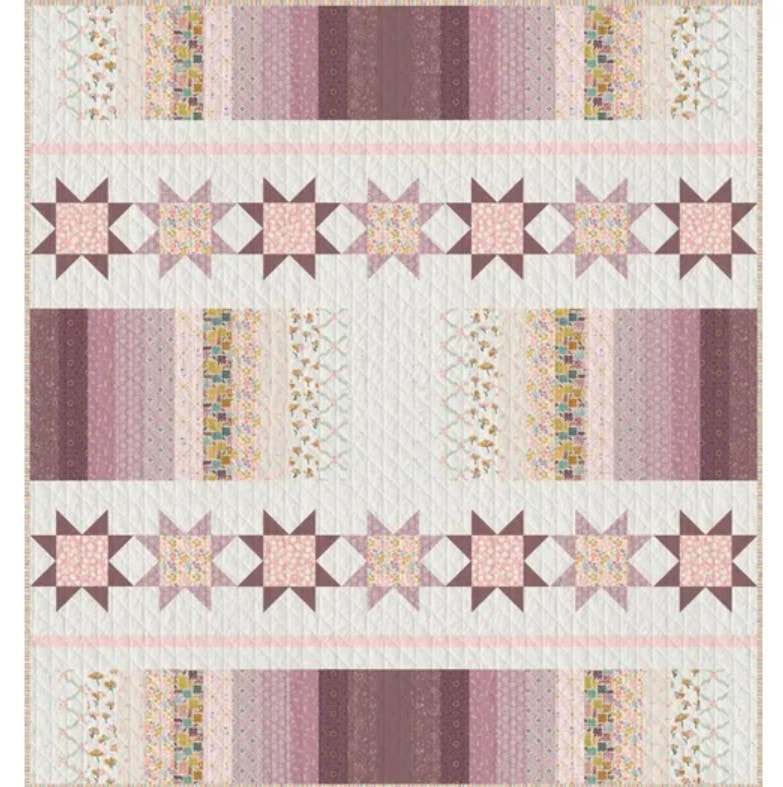 Gradient Garden Quilt Kit | GeoBloom | Sewcial Bee Collective