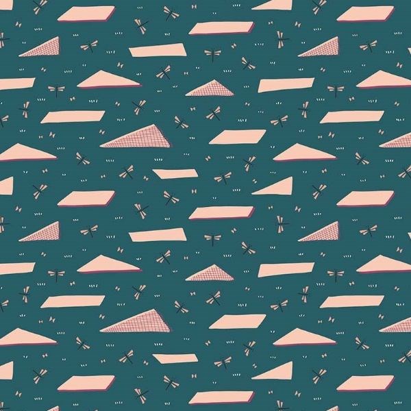 Grassland in Teal