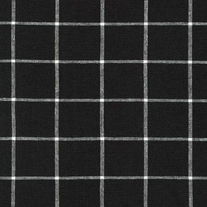 Grid Yarn Dyed Woven - Black