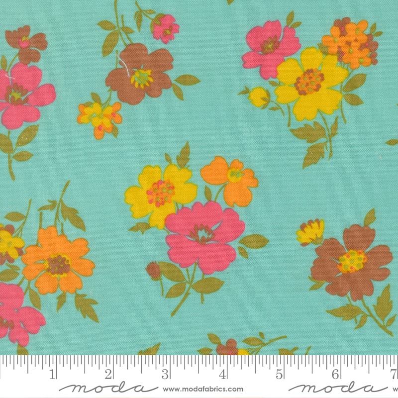 Groovy Garden - Aqua
