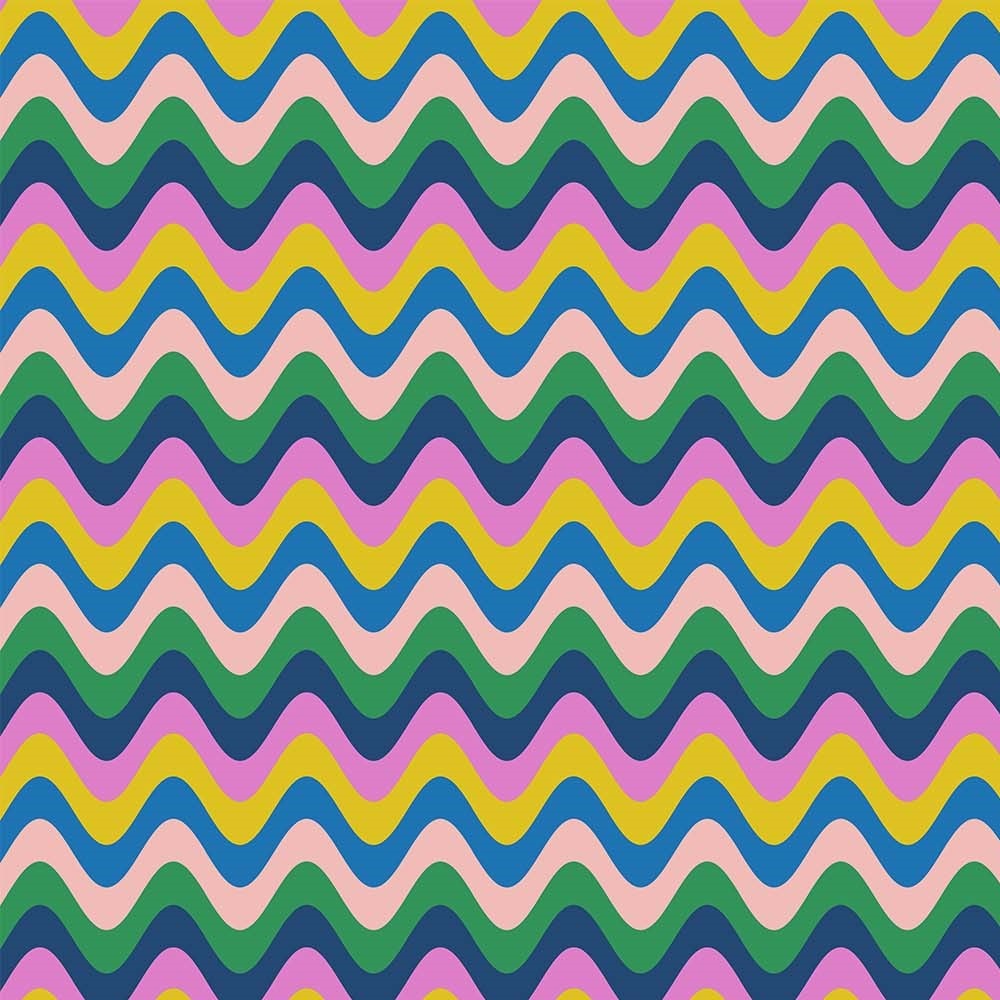 Groovy Stripe - Blue Multi