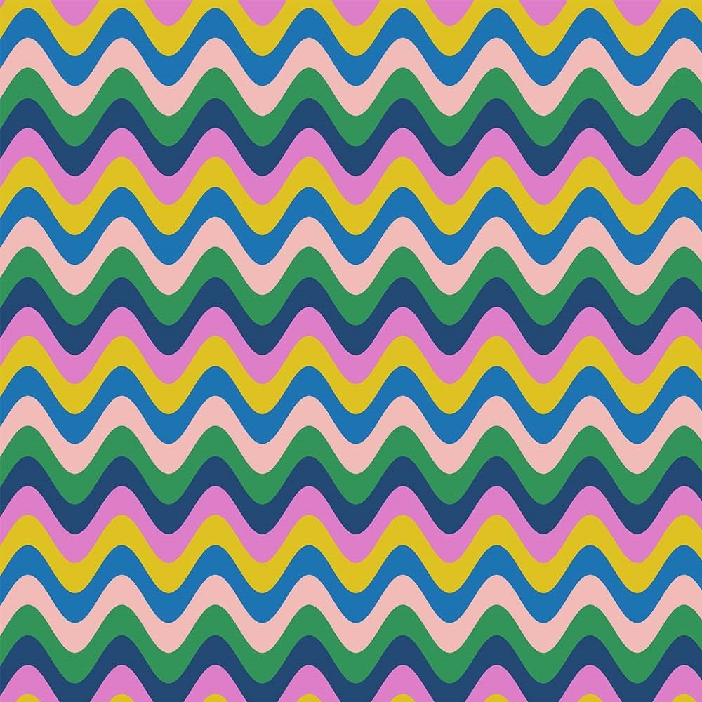 Groovy Stripe - Blue Multi