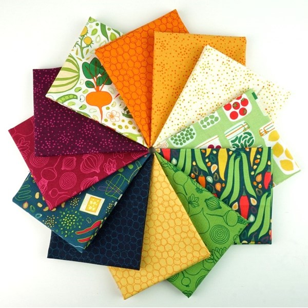 Grow Fat Quarter Bundle | Pippa Shaw | 12 FQs