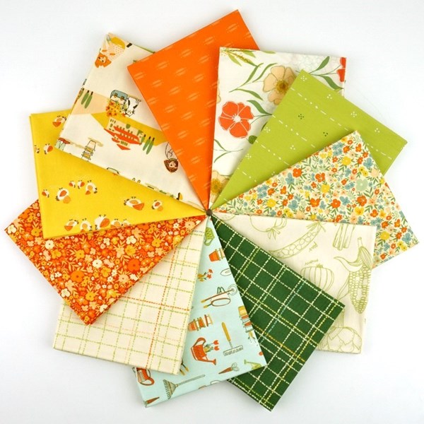 Grow & Harvest Fat Quarter Bundle | Alexandra Bordallo | 11 FQs