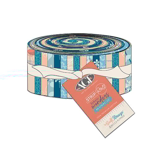 Gulf Breeze Strip Roll | Becca Plymale | 40 PCs