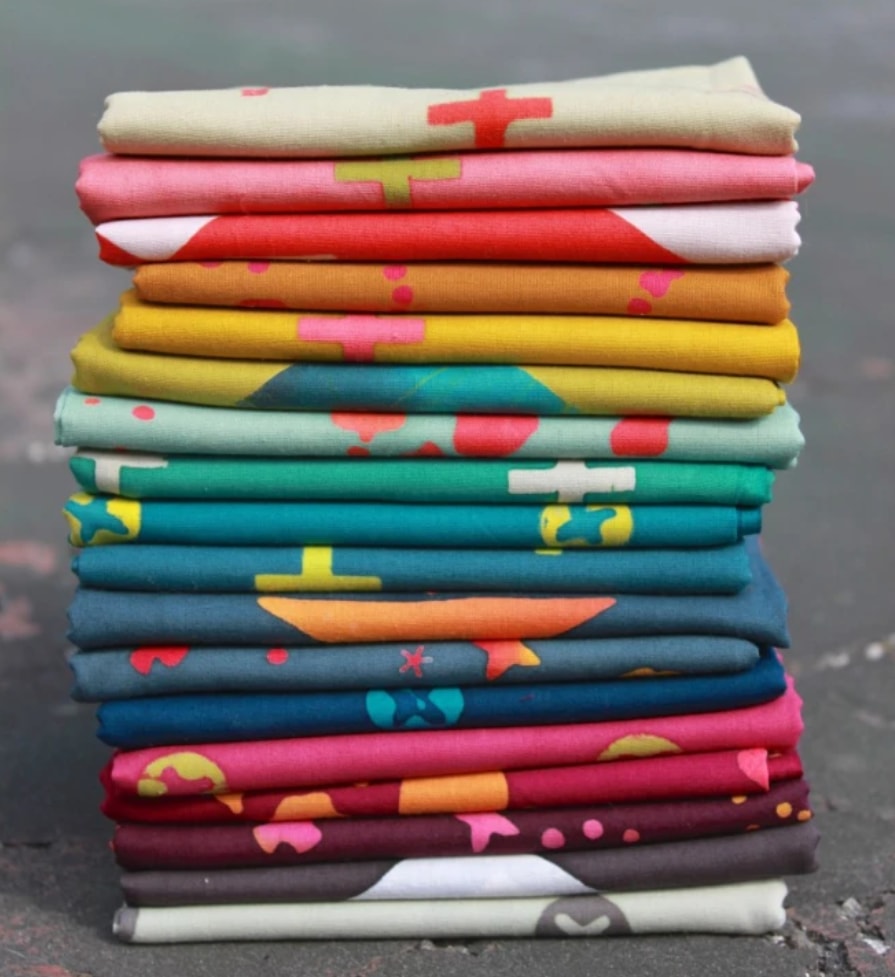 Handcrafted Fat Quarter Bundle | Alison Glass | 18 FQs