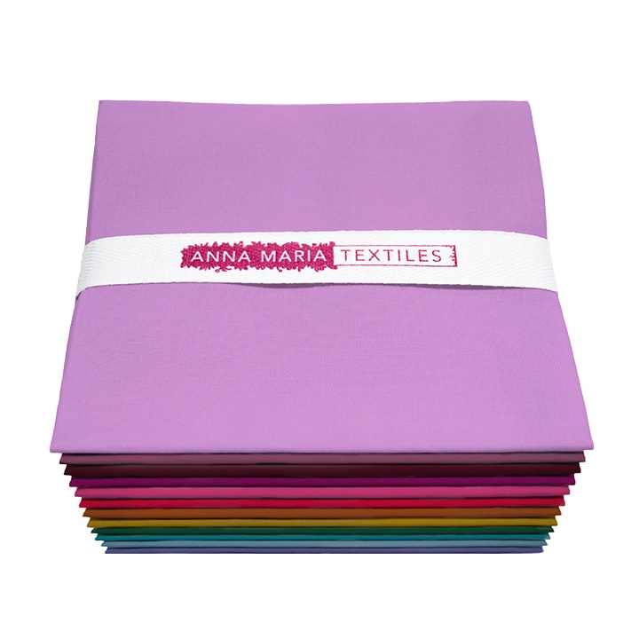 Happy Place Solids Fat Quarter Bundle | Anna Maria Horner | 12 FQs