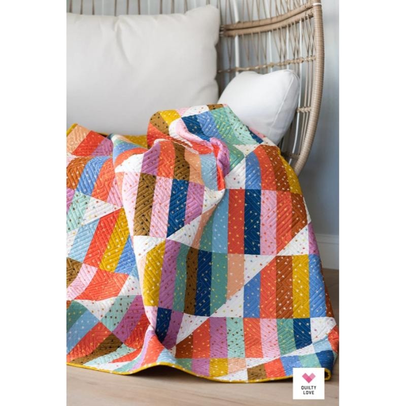 Happy Stripes Quilt Kit - INCLUDES PATTERN