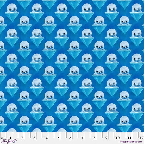 Harp Seals - Blue
