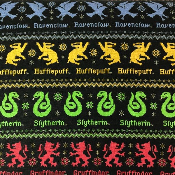 Harry Potter Christmas Sweater All Houses