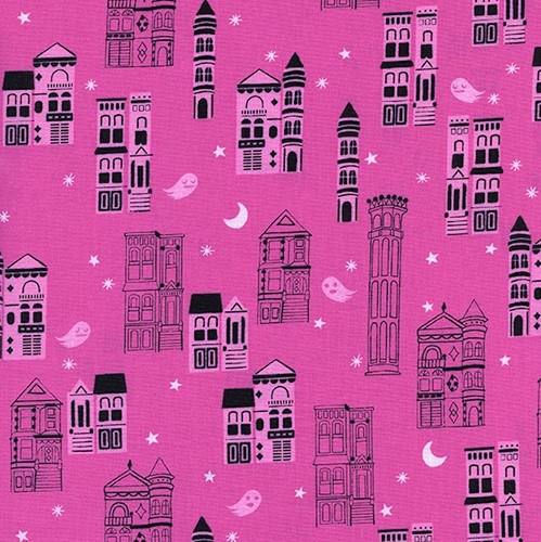 Haunted City in Pink