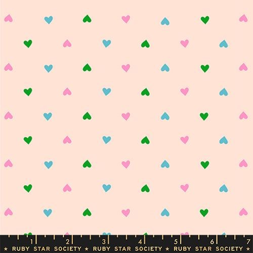 Hearts - Peach Cream