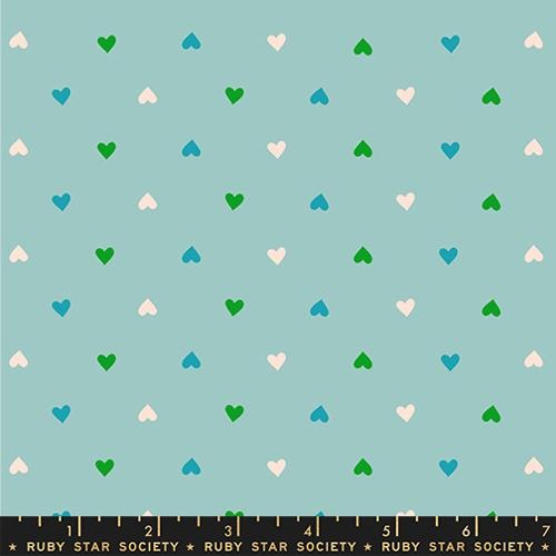 Hearts - Turquoise