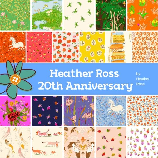 Heather Ross 20th Anniversary Fat Quarter Bundle