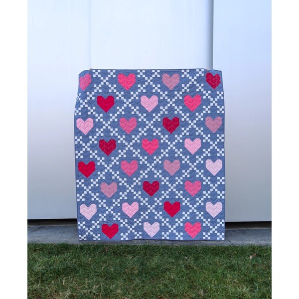 Heirloom Hearts Quilt Pattern | Lo & Behold Stitchery