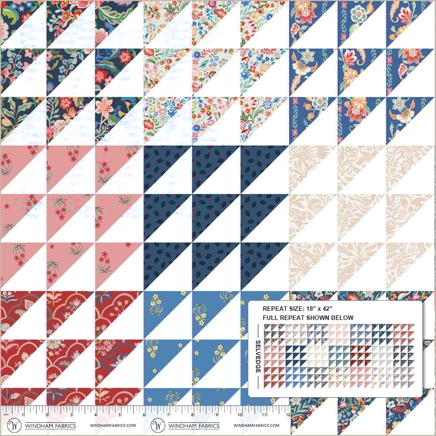 Heirloom Wholecloth - Multi