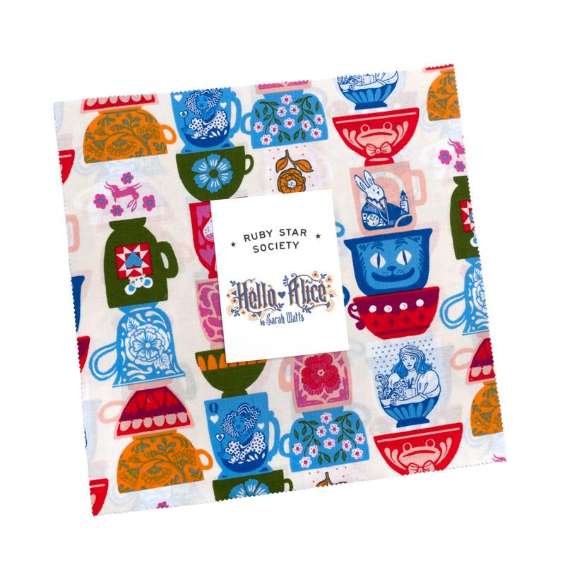 Hello Alice Layer Cake | Sarah Watts | 42 PCs