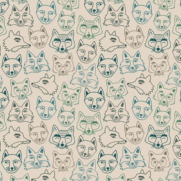 Hello Fox - Sycamore FLANNEL