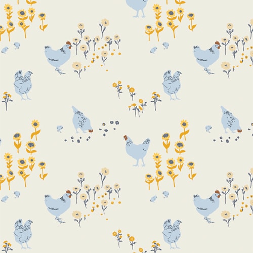 Hens and Chicks - Daylight FLANNEL