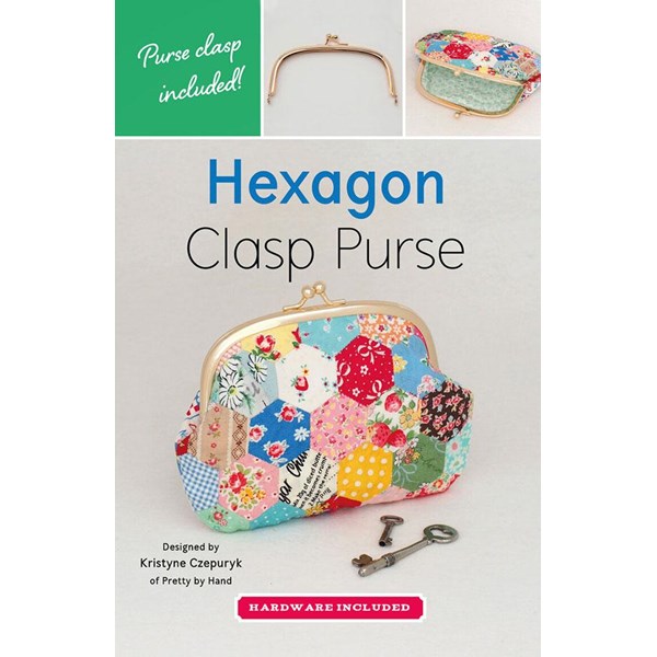 Hexagon Clasp Purse Pattern | Pretty by Hand