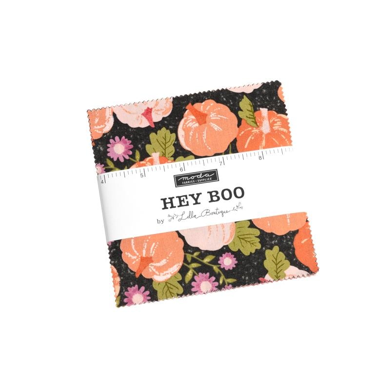 Hey Boo Charm Pack | Lella Boutique | 42- 5" Squares