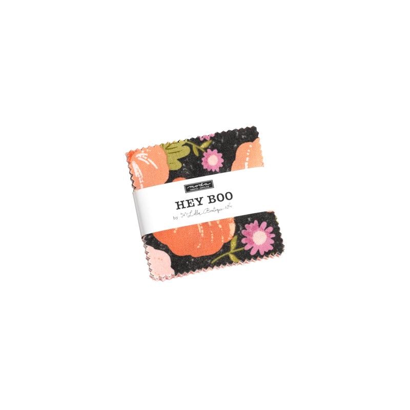 Hey Boo Mini Charm Pack | Lella Boutique | 42 - 2.5" Squares