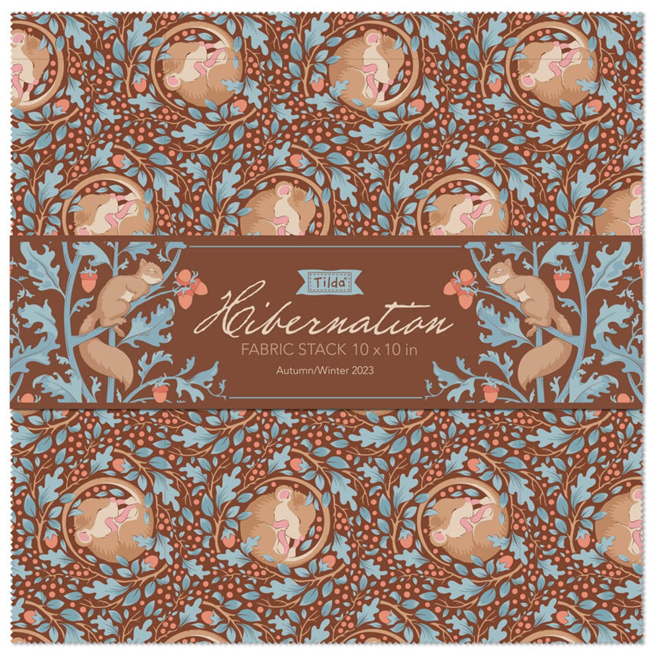 Hibernation Layer Cake | Tilda Fabrics | 40 PCs