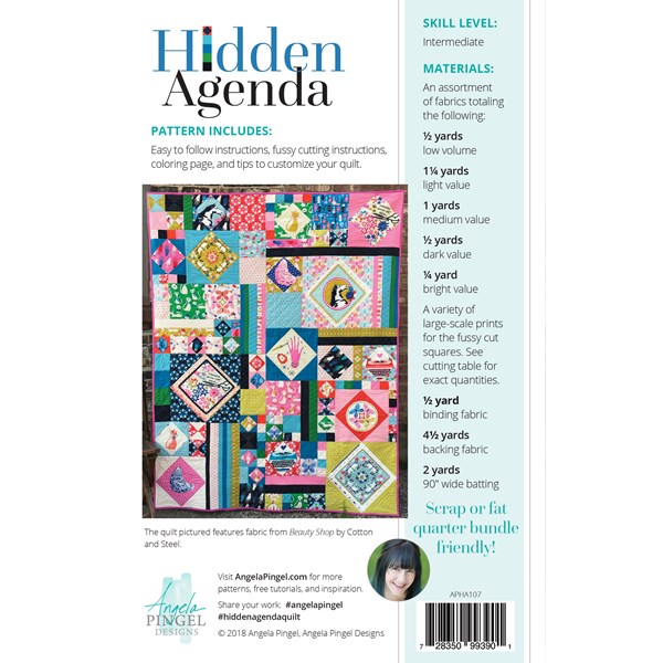 Hidden Agenda Quilt Pattern