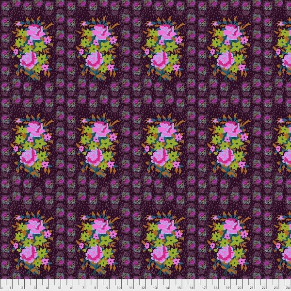 Hindsight Stitched Bouquet - Eggplant