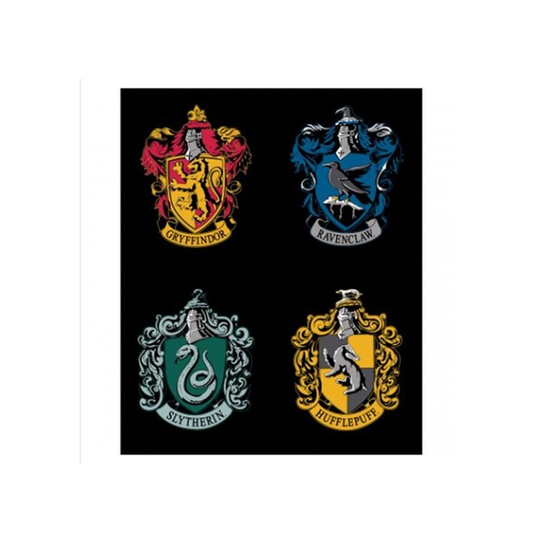 Hogwarts Houses 36" Panel