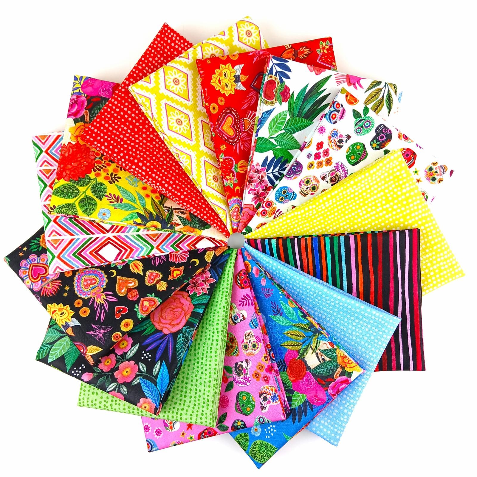 Hola Frida Fat Quarter Bundle | Miriam Bos | 15 FQs