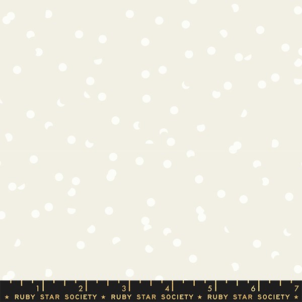 Hole Punch Dot - White on White