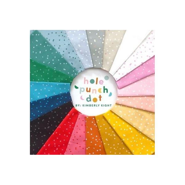 Hole Punch Dot Half Yard Bundle | Kim Kight | 20SKUs