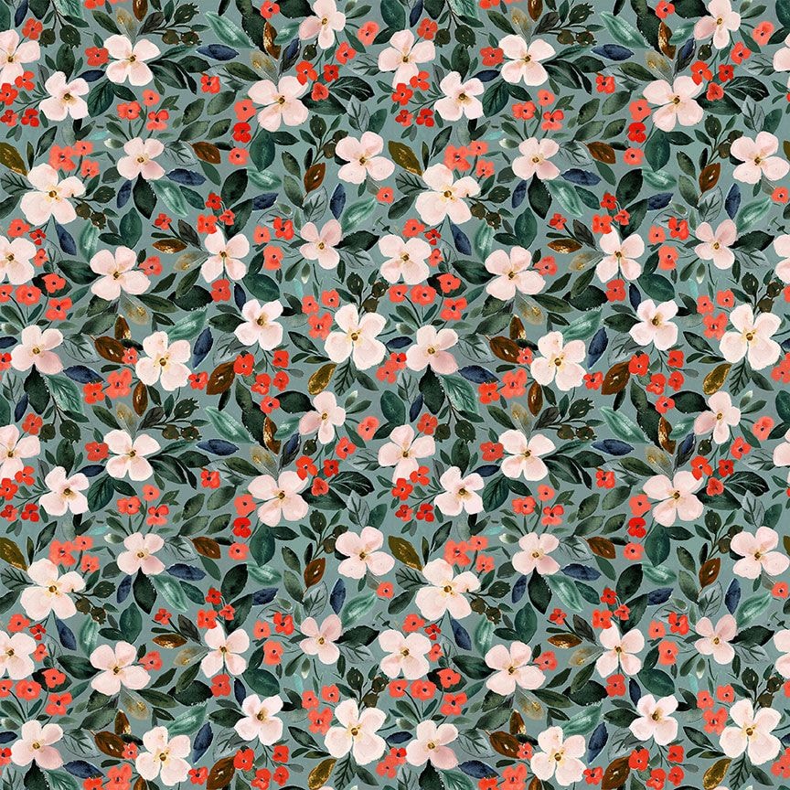 Holiday Blossoms - Multi