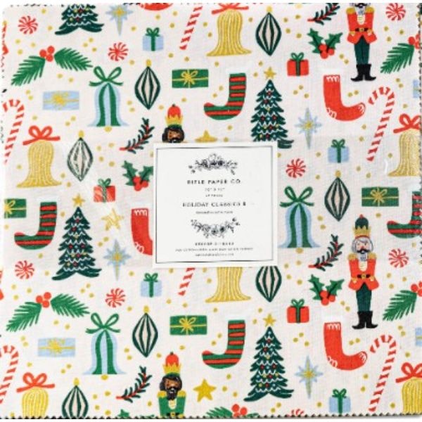 Holiday Classics II Layer Cake | Rifle Paper Co. | 42 PCs