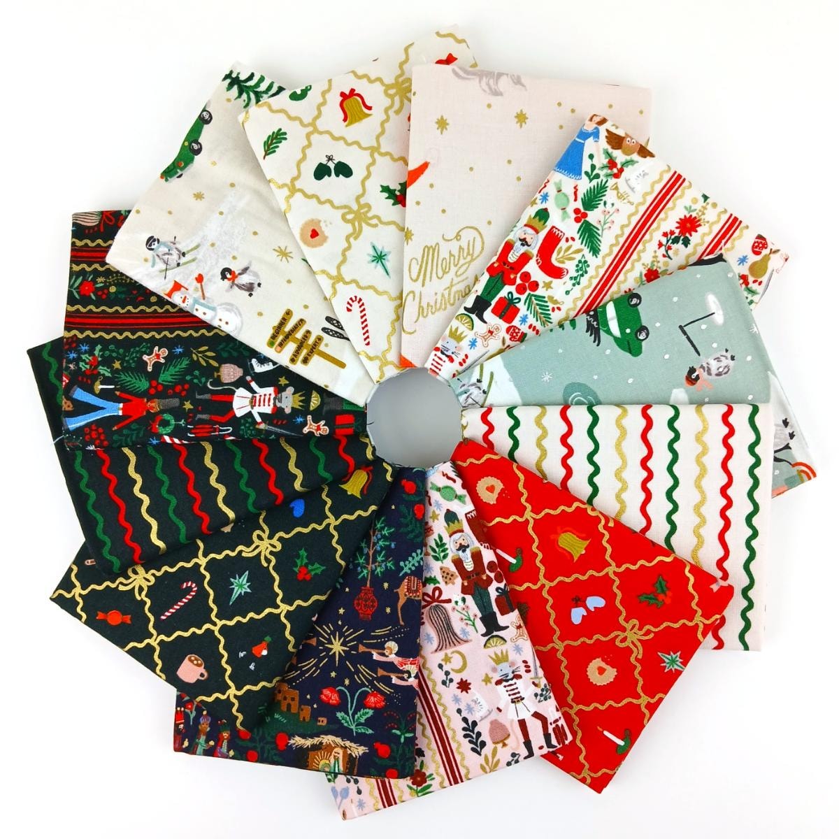 Holiday Classics IV Fat Quarter Bundle | Rifle Paper Co. | 12 FQs