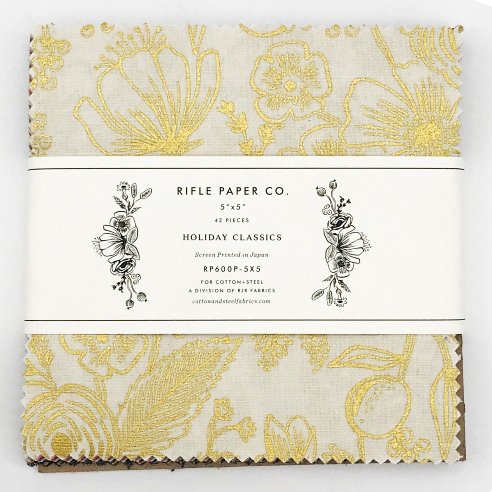 Holiday Classics Charm Pack | Rifle Paper Co. | 42 PCs