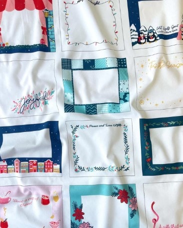 Holiday Label Panel | FIGO Studio | 24" X 43"