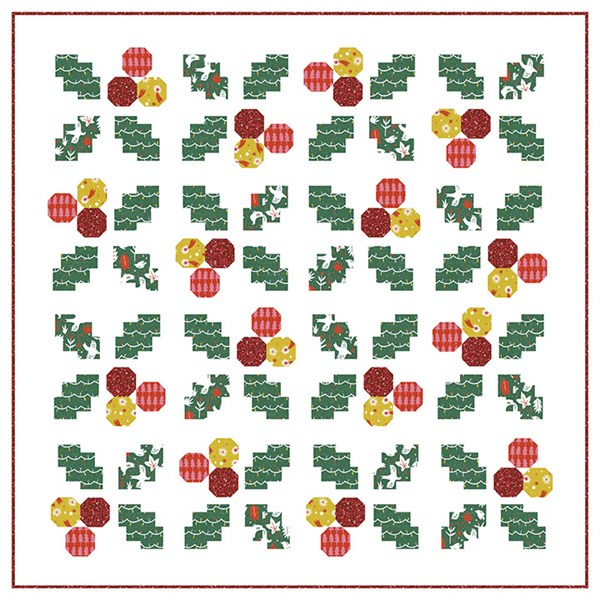 Holly Jolly Quilt Kit -Wintertide