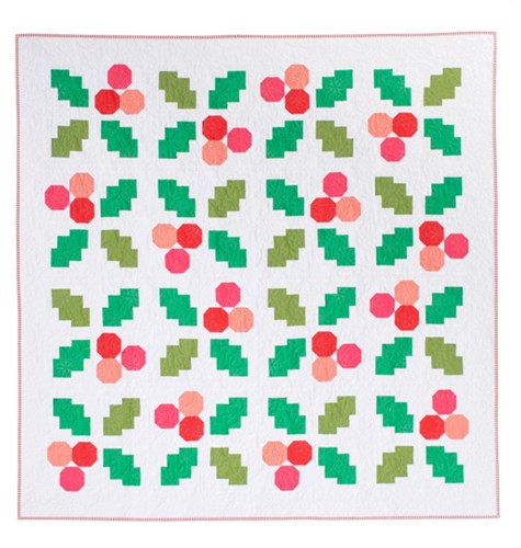 Holly Jolly Quilt Pattern by Then Came June