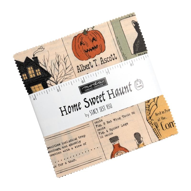 Home Sweet Haunt Charm Pack | Stacy Iest Hsu | 42 - 5" Squares