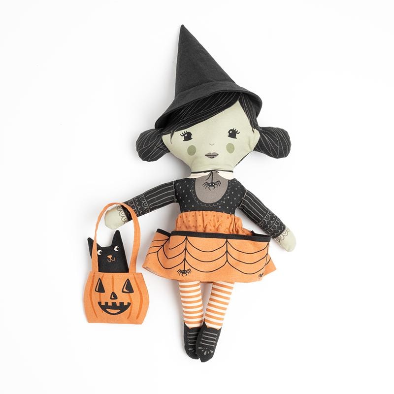 Home Sweet Haunt Witch Doll Panel | 36" x 44"