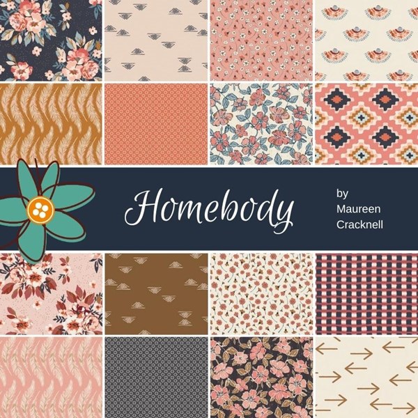 Homebody Fat Quarter Bundle | Maureen Cracknell | 16 FQs