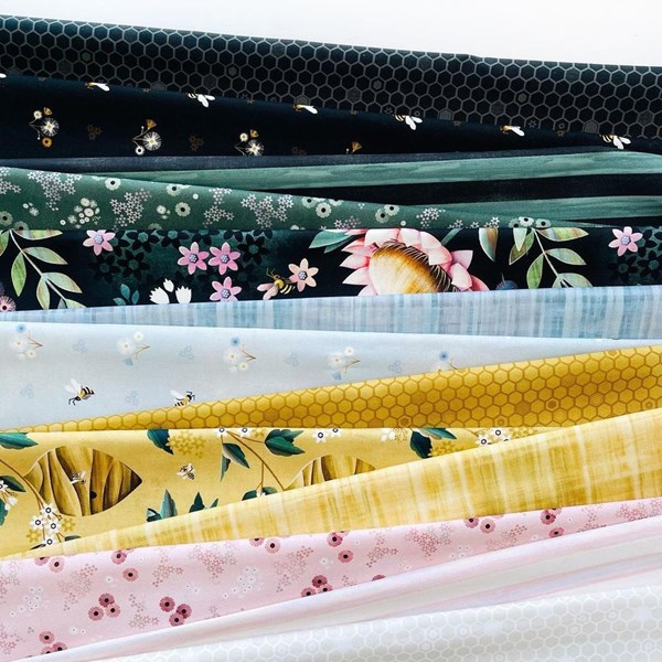 Honey Bloom Fat Quarter Bundle | Laura C. Moyer | 13 FQs