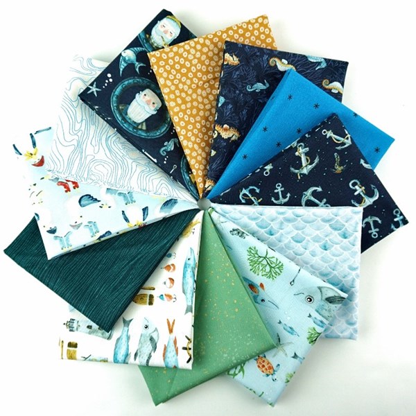 Hook, Line and Sinker Fat Quarter Bundle